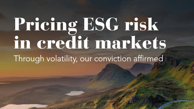 信贷市场中的ESG定价调查报告：ESG实践较好的公司往往CDS利差较低