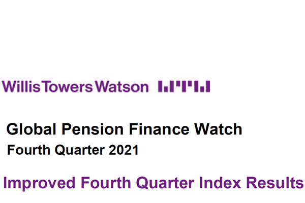 韦莱韬悦(Willis Towers Watson)：2021年第四季度全球养老金资产研究报告(pdf版)
