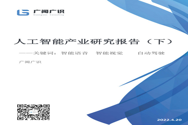 广闻广识：2022人工智能产业研究报告(下).pdf(附下载)