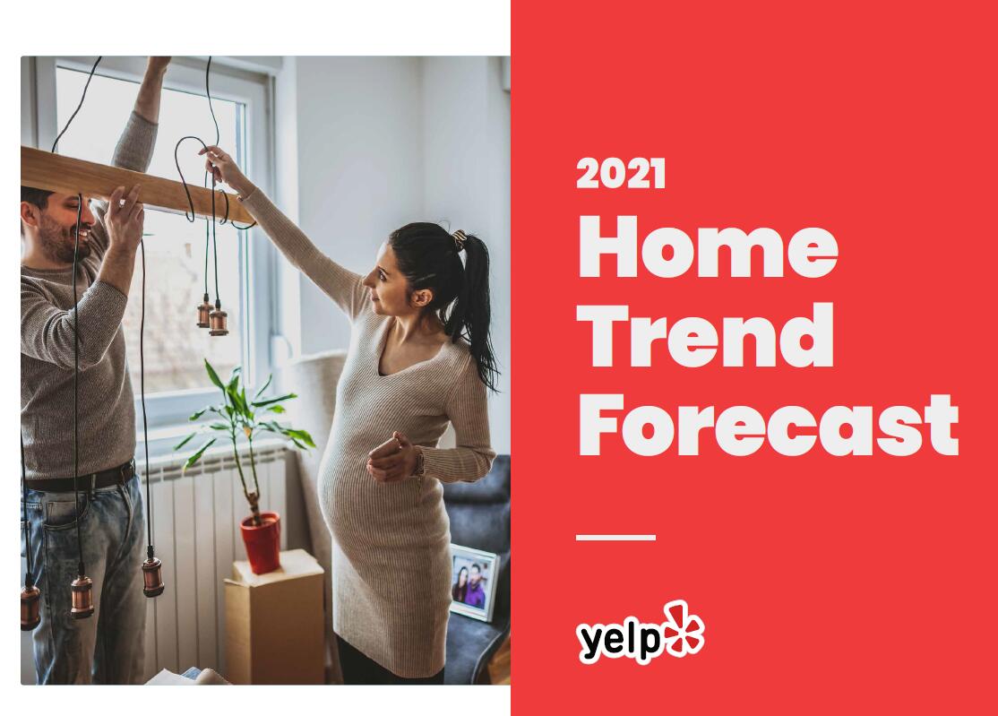 Yelp：2021年家居趋势预测报告