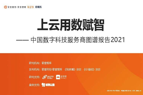 零壹智库：中国数字科技服务商图谱报告2021（附下载）.pdf