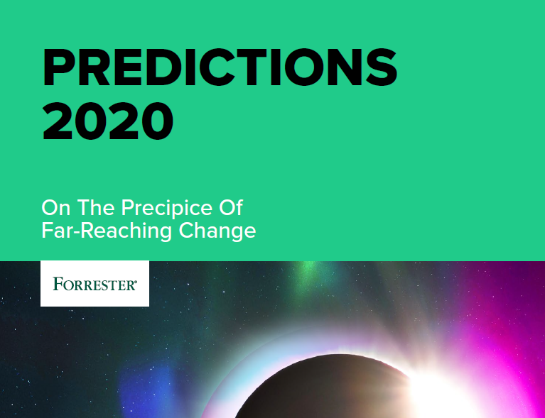 Forrester：2020年11大市场趋势预测（附下载地址)