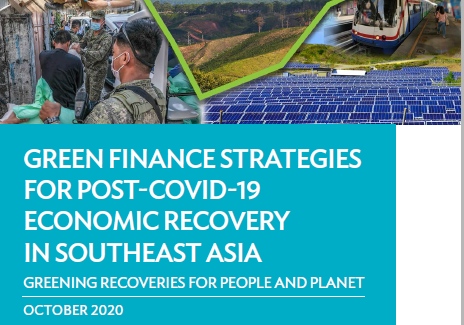 2020东南亚后COVID-19时代经济复苏的绿色金融策略 - 亚洲开发银行（英文版）（附下载）