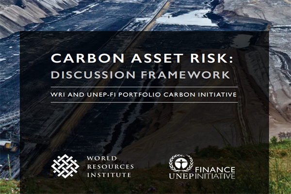 世界资源研究所(WRI)：全球碳资产风险研究报告.pdf(附下载)