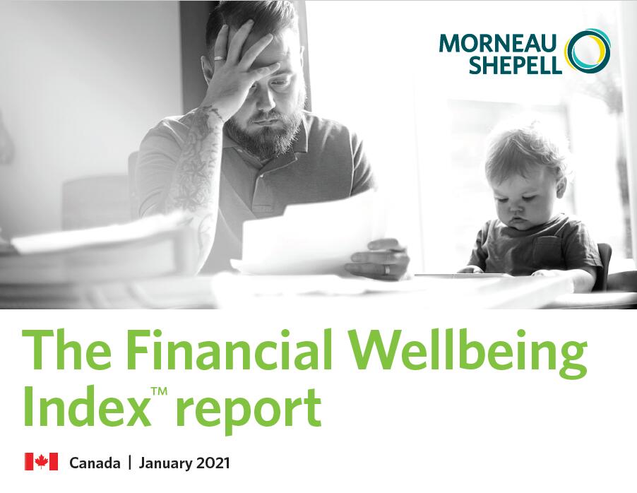 加拿大财务幸福指数(FWI)报告：薪水下降的个人财务幸福指数最低（-18.0分）