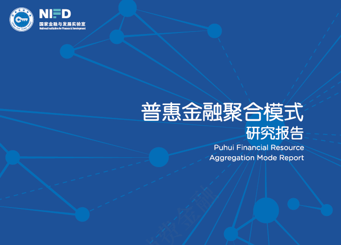 国家金融与发展实验室：普惠金融聚合模式研究报告（附下载地址）