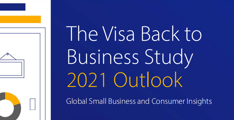 2021年全球签证重返商业研究展望报告：超五分之四(82%)小企业在过去三个月内调整经营方式