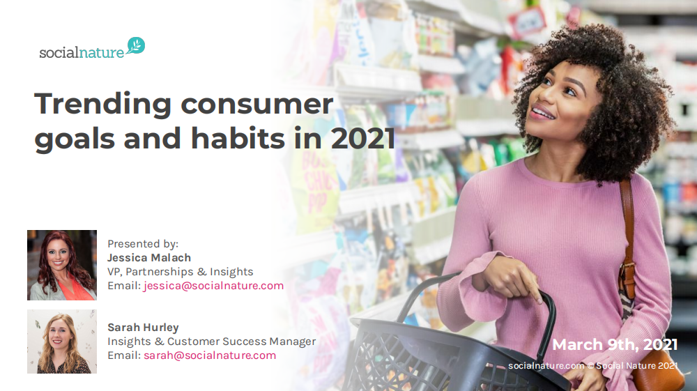 2021年消费者目标和习惯发展趋势报告：后疫情时代83%的消费者主动采取措施保护健康