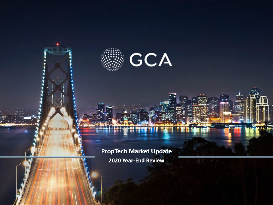 全球适应中心（GCA）：美国地产科技市场2020年终回顾报告