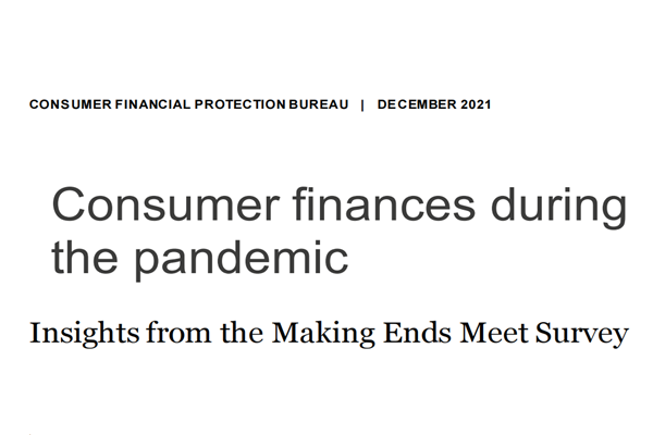 美国消费者金融保护局(CFPB)：新冠疫情大流行期间消费者财务状况分析调查报告(pdf版)