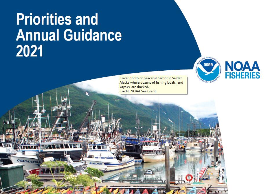 美国国家海洋和大气管理局：2021年渔业战略计划优先事项及年度指导报告