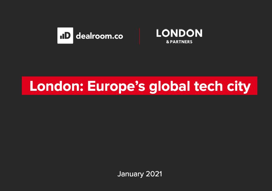 伦敦科技行业风险投资：伦敦是唯一进入全球风投前十名的欧洲城市