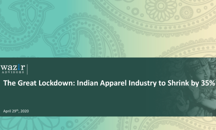 瓦齐尔顾问公司：2020年新冠疫情对印度服装业的影响报告