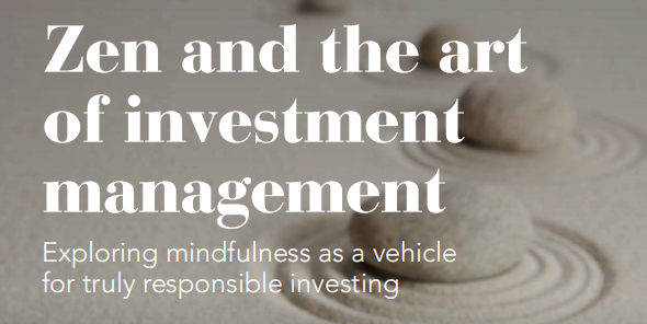 禅宗与投资管理有什么关系？什么是负责任的投资？