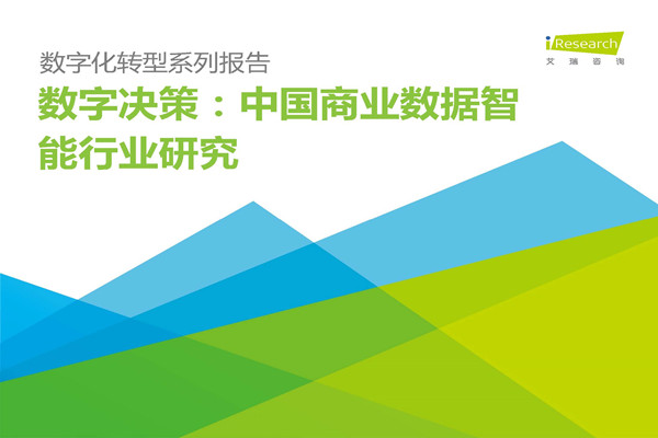 艾瑞咨询：数字决策：中国商业数据智能行业研究.pdf(附下载)