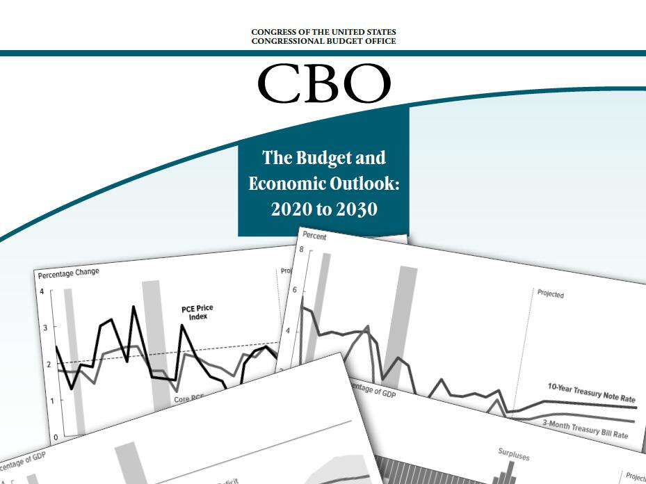 2020-2030年美国预算和经济前景分析