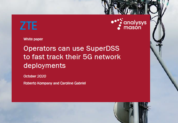 2020运营商使用SuperDSS快速跟踪5G网络部署 -AnalysysMason（英文版）（附下载）