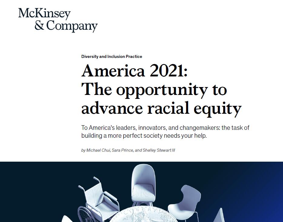 2021年美国推进种族平等：人均年收入将增加6000至8500美元