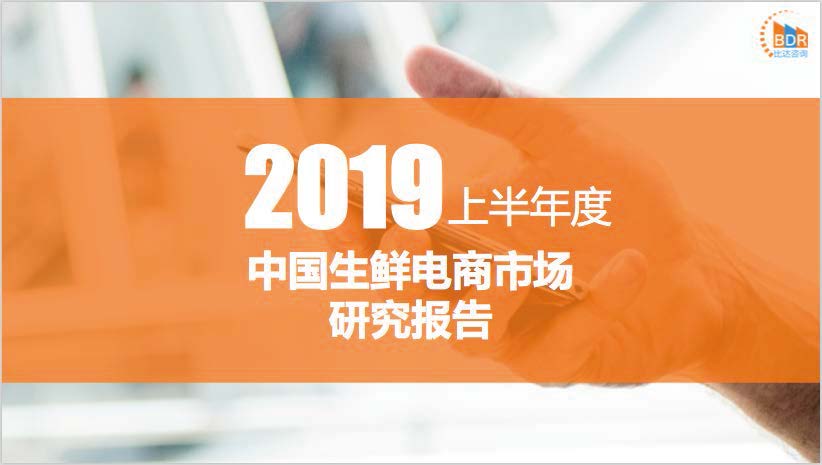 比达咨询：2019上半年度中国生鲜电商市场研究报告(附下载地址)