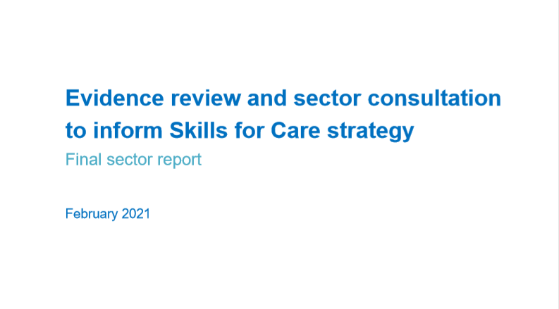 Skills for Care：护理部门审查与咨询最终报告