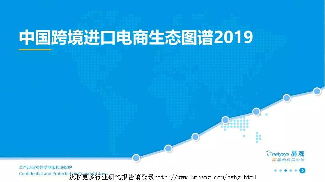 易观分析：2019中国跨境进口电商生态图谱(附下载地址)