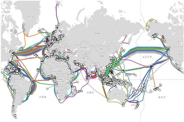 什么是海底光缆？全球海底光缆分布图及产业链一览