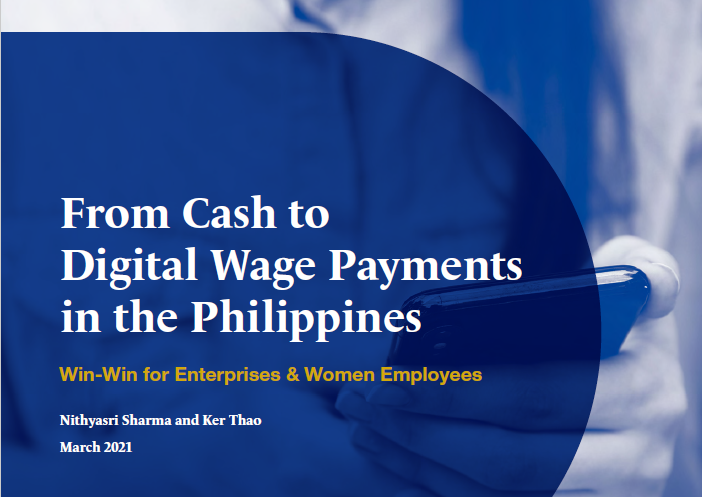 世界妇女银行：菲律宾女性从数字化工资支付中获益