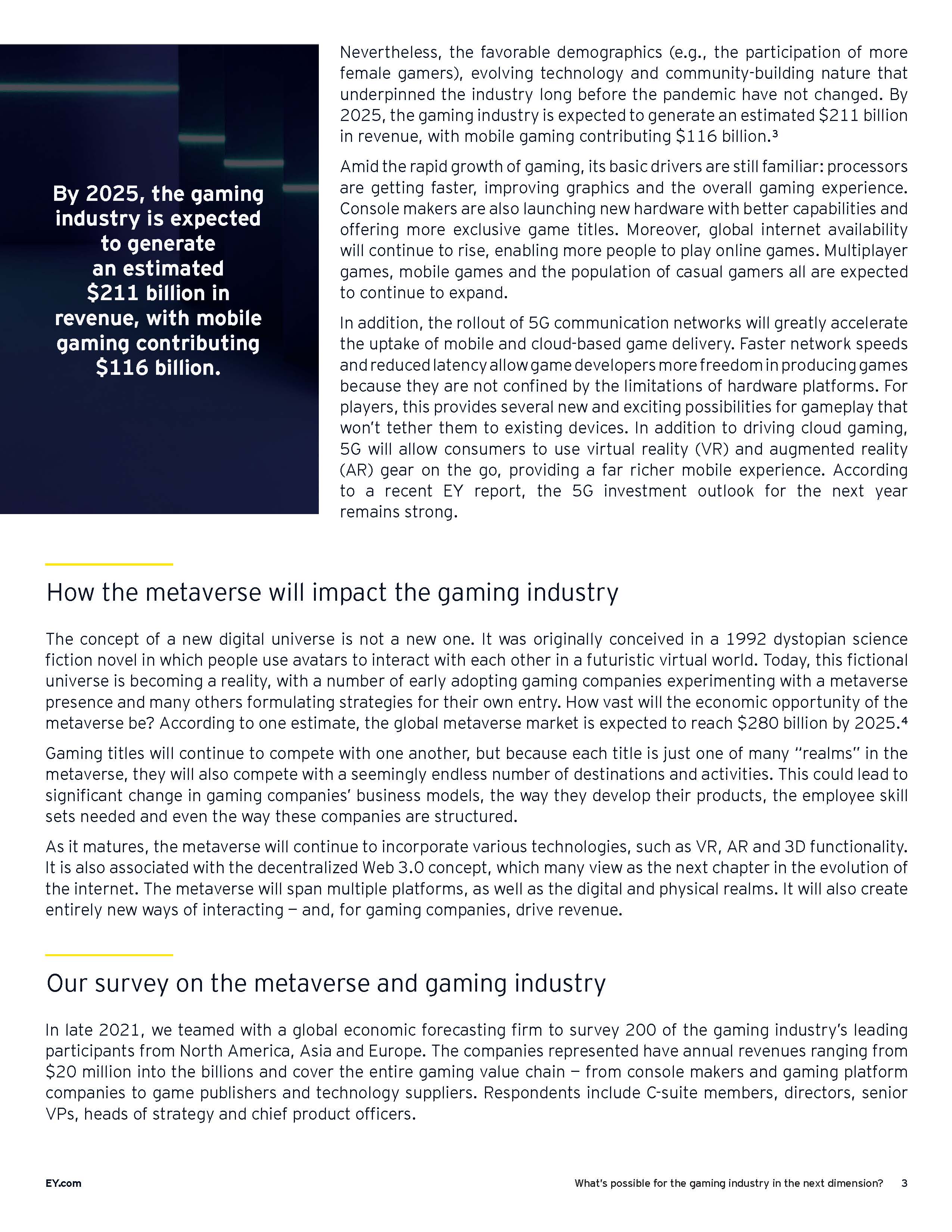 全球游戏市场行业报告